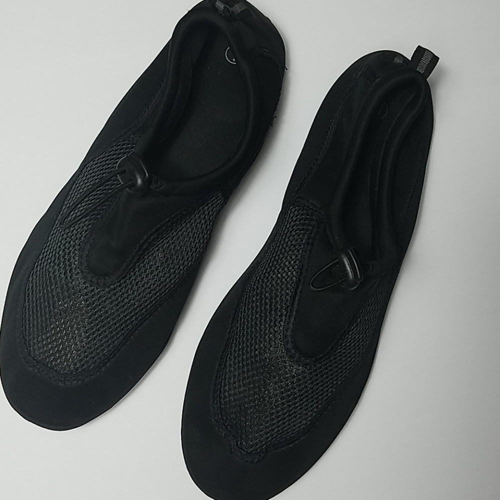 Fashion Beach shoes, Men's black bch shoes, size L - Picture 2 of 7